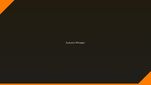 冠军作品《秋日私语》- 江南体育 官网 优胜视频